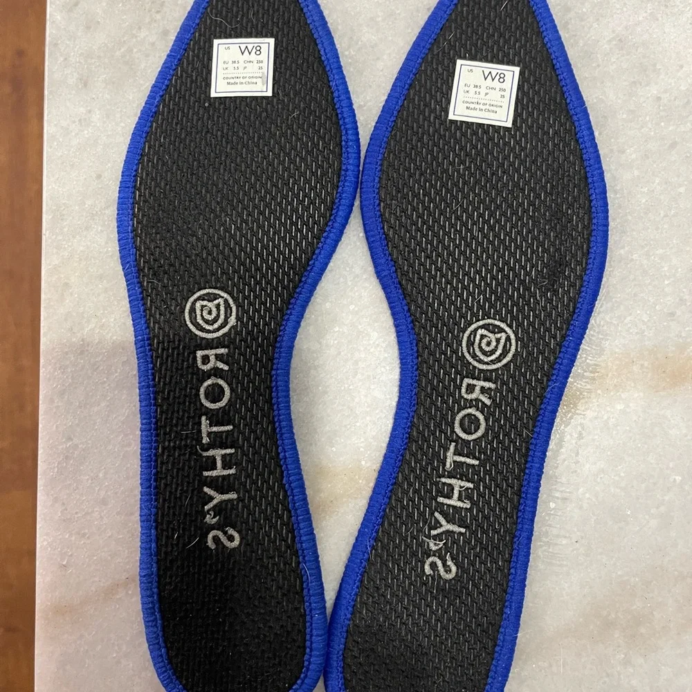 Rothy's The Point Flat-Gray - Picture 9 of 12